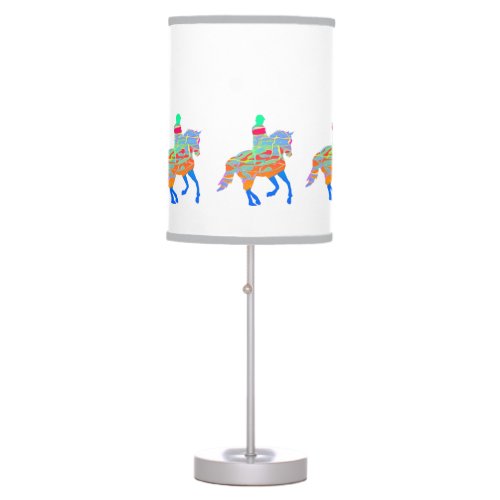 Horse And Rider  Table Lamp