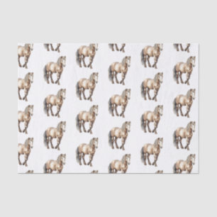 Horse Animal Farm Wedding Tissue Paper