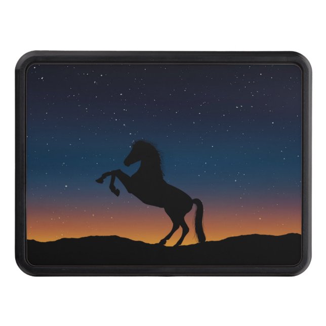 Horse Animal Nature Trailer Hitch Cover (Front)