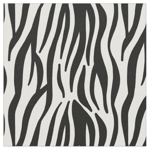 Horse Animal zebra pattern black and white Camo Fabric