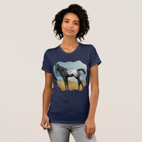 Horse _ Appaloosa Colt Fine Jersey T_shirt