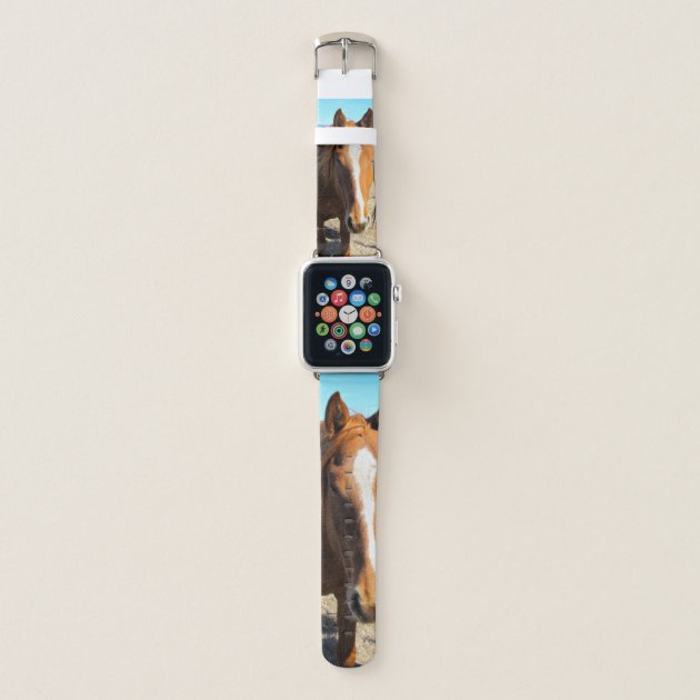 Horse apple watch outlet band