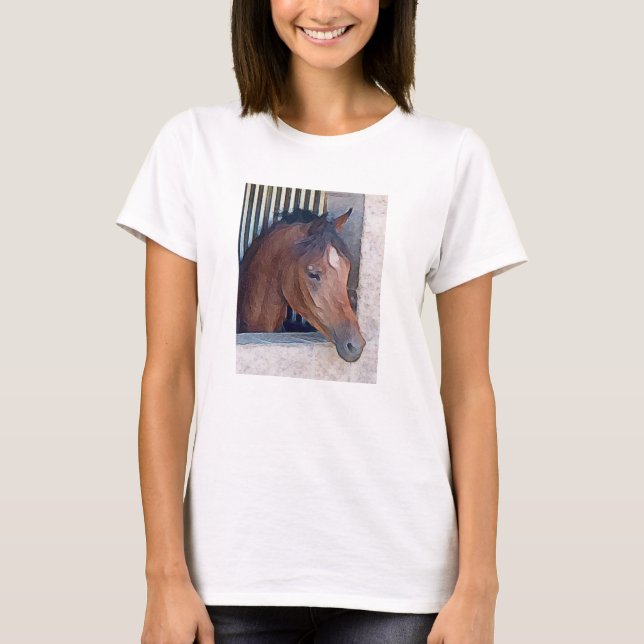 Horse Arabian Beauty T-Shirt (Front)