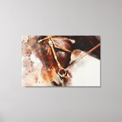 Horse Art Canvas Print