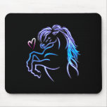 Horse Art Gifts For Women Girls Equestrian Horseba Mouse Pad