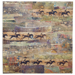 Horse Art Napkin or for decoupage