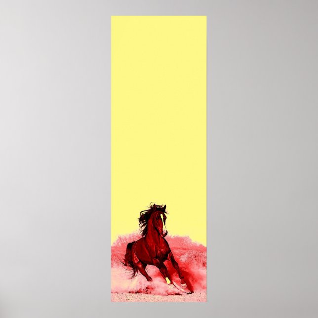 Horse Artwork Poster (Front)