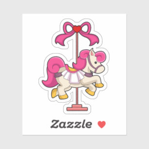 Horse as Carousel horse.PNG Sticker