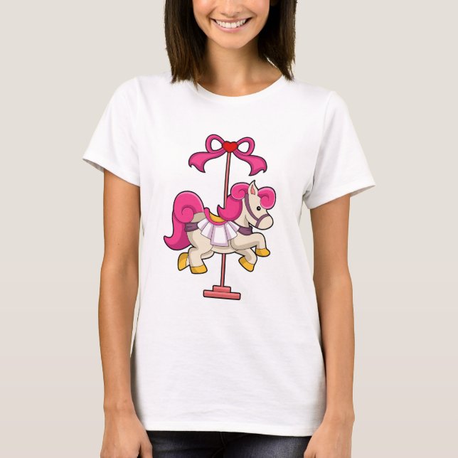 Horse as Carousel horse.PNG T-Shirt (Front)
