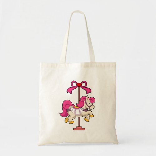 Horse as Carousel horsePNG Tote Bag