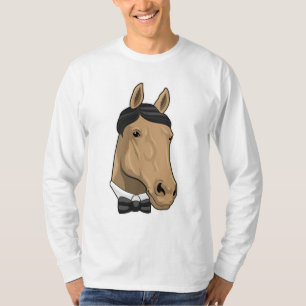 Horse as Gentleman with Bow tie T-Shirt