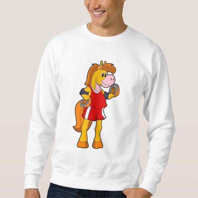 Horse as Runner Sweatshirt (Front)