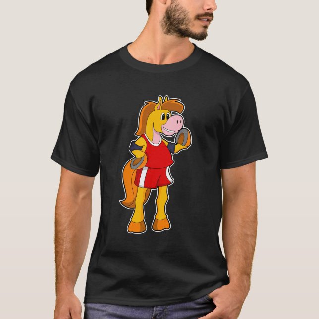 Horse as Runner T-Shirt (Front)