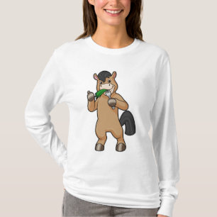 Horse at Eating Vegan T-Shirt