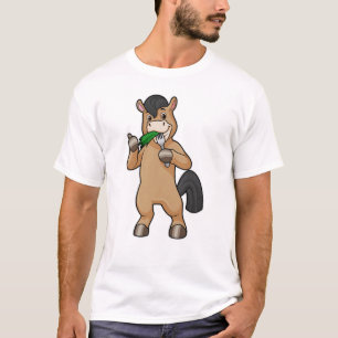 Horse at Eating Vegan T-Shirt