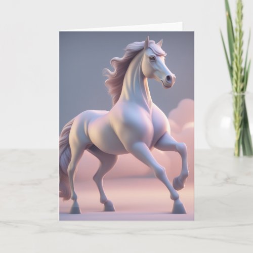 Horse at Heavens Gate Card