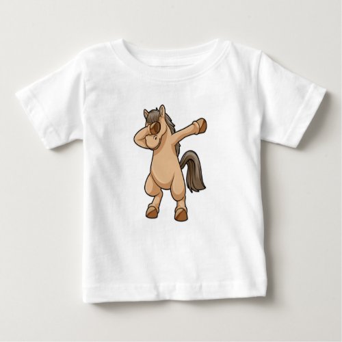 Horse at Hip Hop Dance Dab Baby T_Shirt