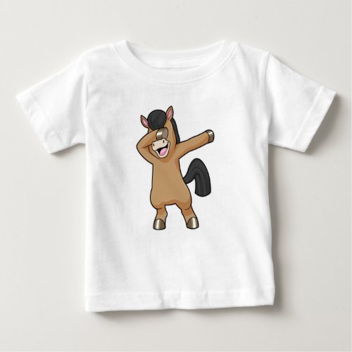 Horse at Hip Hop Dance Dab Baby T_Shirt