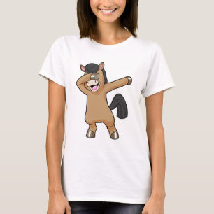 Horse at Hip Hop Dance Dab T-Shirt
