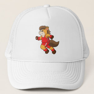 Horse at Running Trucker Hat