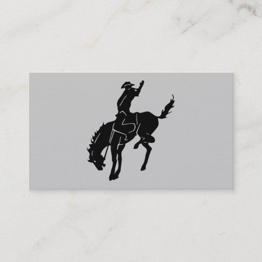 Customizable Horse At The Rodeo Business Card