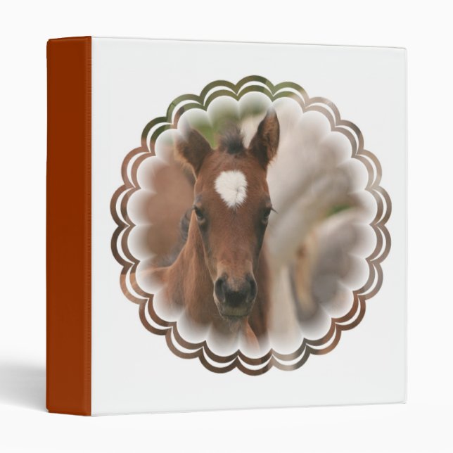 Horse Baby Binder (Front/Spine)