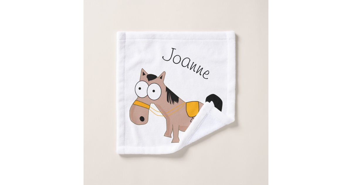 horse baby clothes horse baby outfit baby items wash cloth | Zazzle