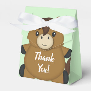 Horse Baby Shower Favor Boxes