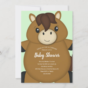 Horse Baby Shower Invitation