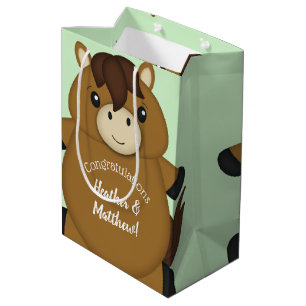 Horse Baby Shower Medium Gift Bag