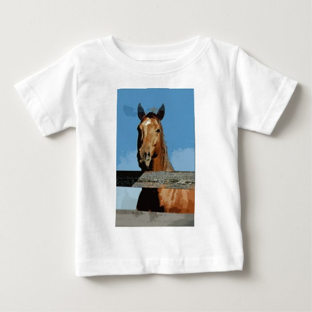 Horse Baby T-Shirt (Front)