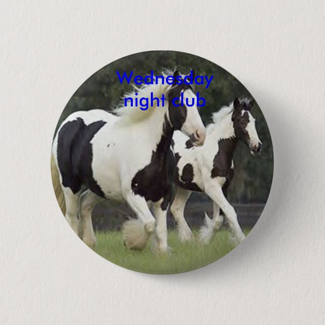 Horse badge button (Front)