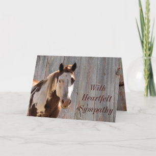 Horse & barndoor card-customize any occasion card