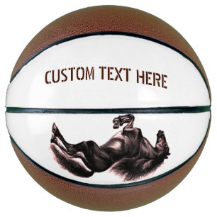 Horse Basketball Personalized Custom Text