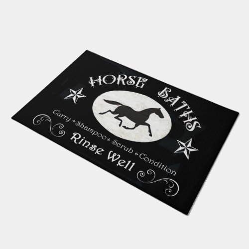 Horse Baths mat for wash stall barn or bathroom