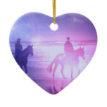 Horse Beach Walk Ornament