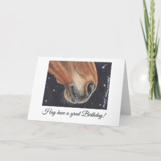 Horse Birthday Card