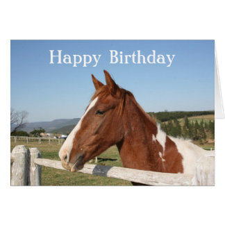 Horse Lovers Birthday Cards - Greeting & Photo Cards | Zazzle