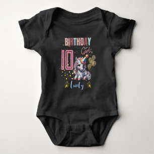 Horse Birthday Girl Equestrian Party Design Baby Bodysuit
