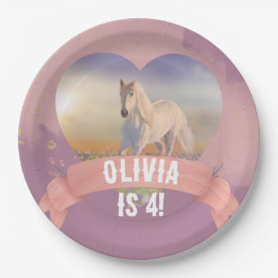 Horse Birthday Party Paper Plates