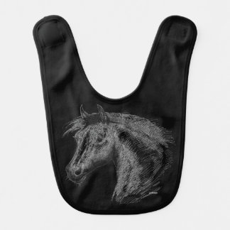 Horse:  Black Bib