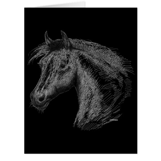 Horse: Black Cards (Front)