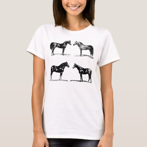 Horse Breeds T_Shirt