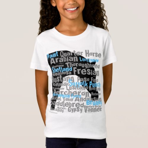 Horse Breeds youth T T_Shirt