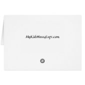 Horse Buddies Card (Back Horizontal)