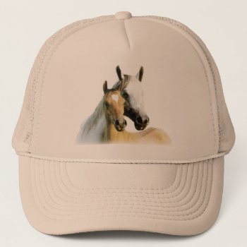Horse Buddies Hat by horsesense at Zazzle