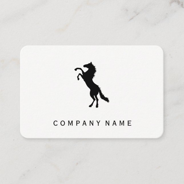 Horse Business Card (Front)