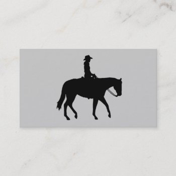 Horse Business Card by horsesense at Zazzle