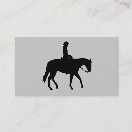 Customizable Horse Business Card