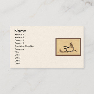 Horse Business Card